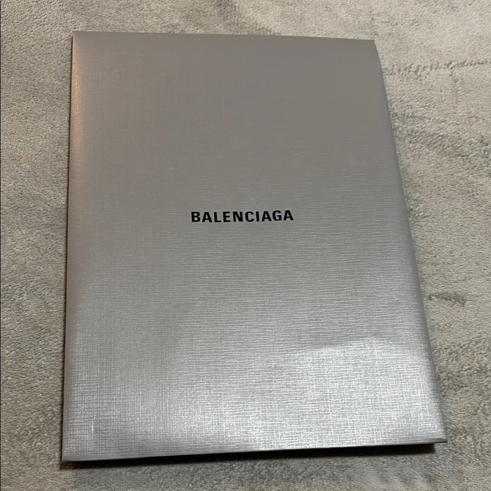 Balenciaga Gray paper envelope